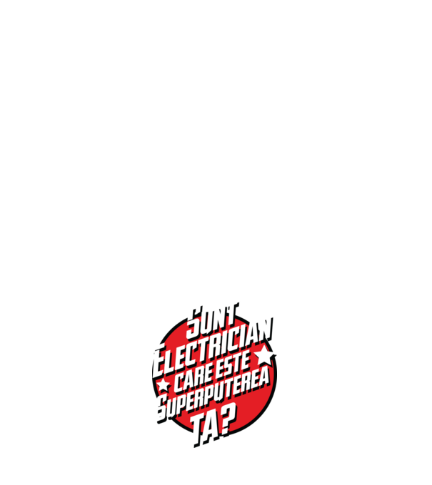 sunt electrician, care este superputerea ta? model albastru închis pe tricou
