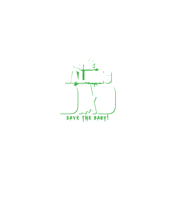 Walking dad green model negru pe tricou