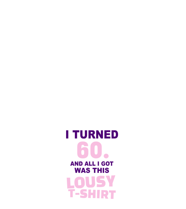 Lousy T-shirt 60 model albastru închis pe tricou