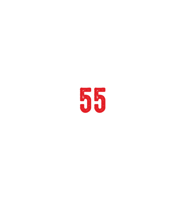 Purtătorul acestui tricou a împlinit: 55 de ani model negru pe tricou