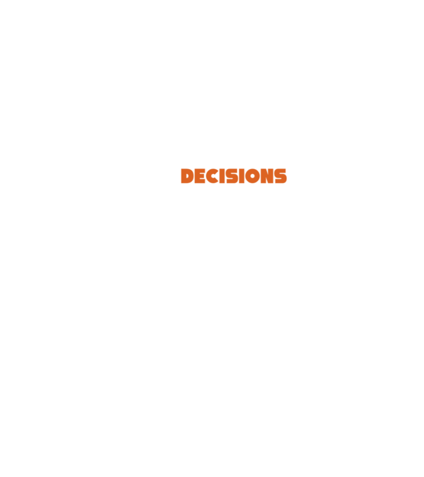 Motiv cuplu I make decisions model negru pe tricou