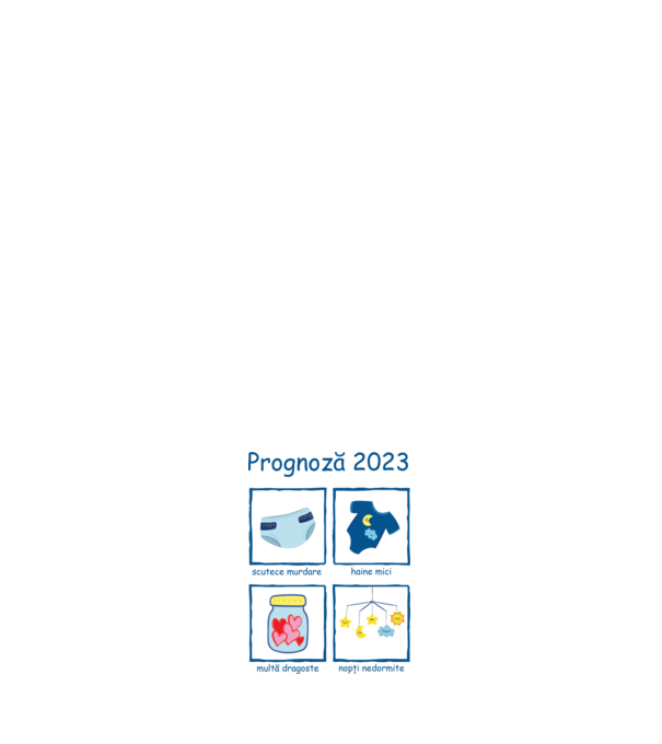 Prognoză 2023 model negru pe tricou
