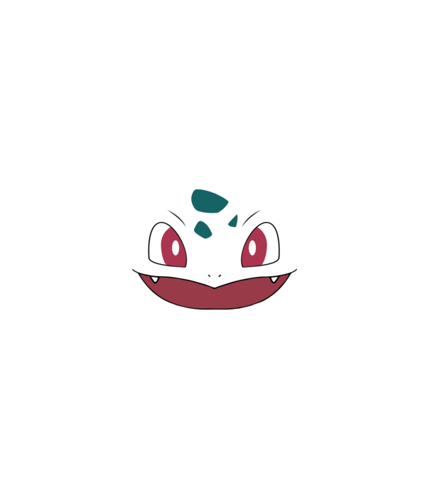 Bulbasaur model albastru deschis pe tricou