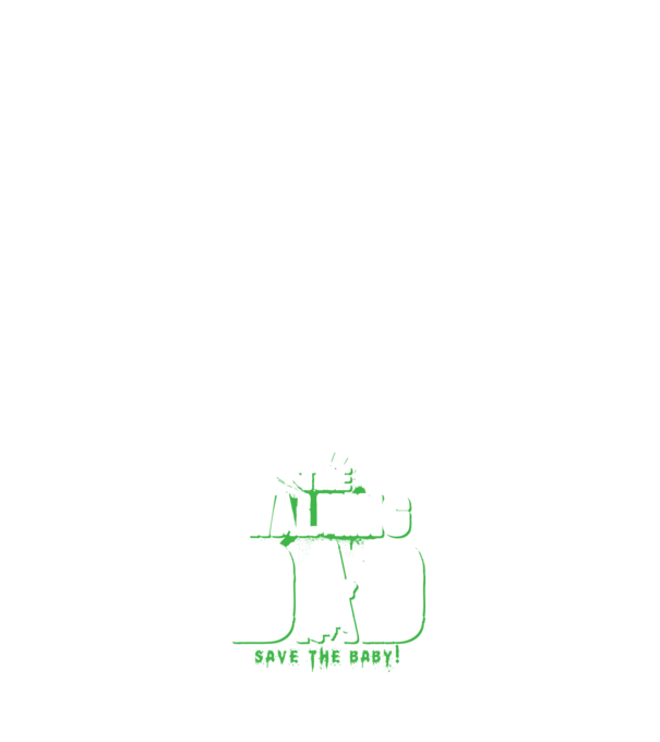 Walking dad green model negru pe tricou