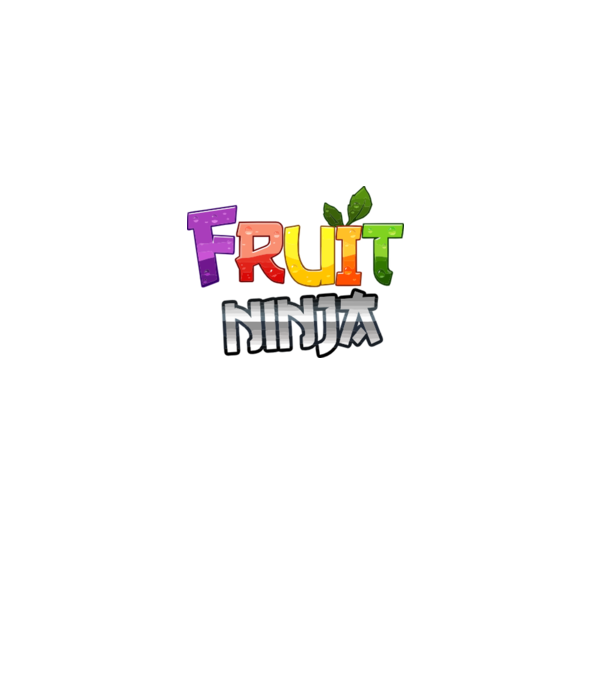 Fruit Ninja model alb pe tricou