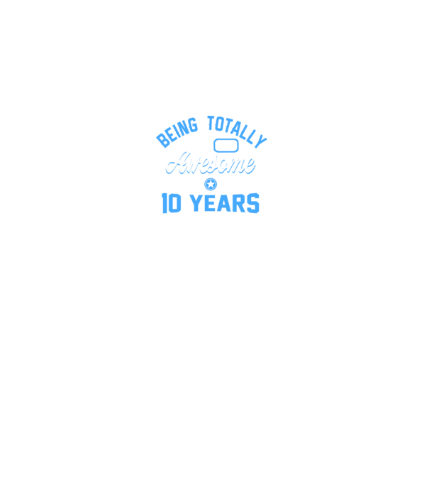 Being totally awesome 10 model negru pe tricou