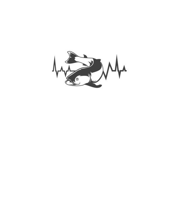 Fish model alb pe tricou