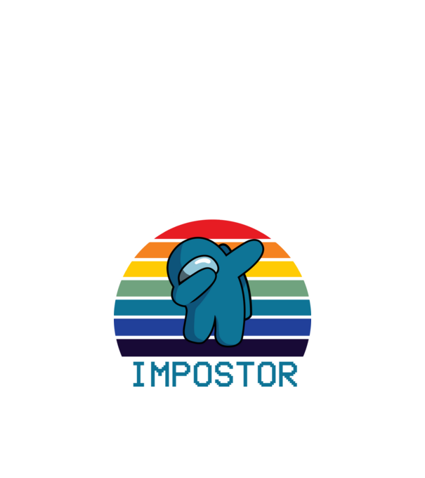 Impostor model negru pe tricou