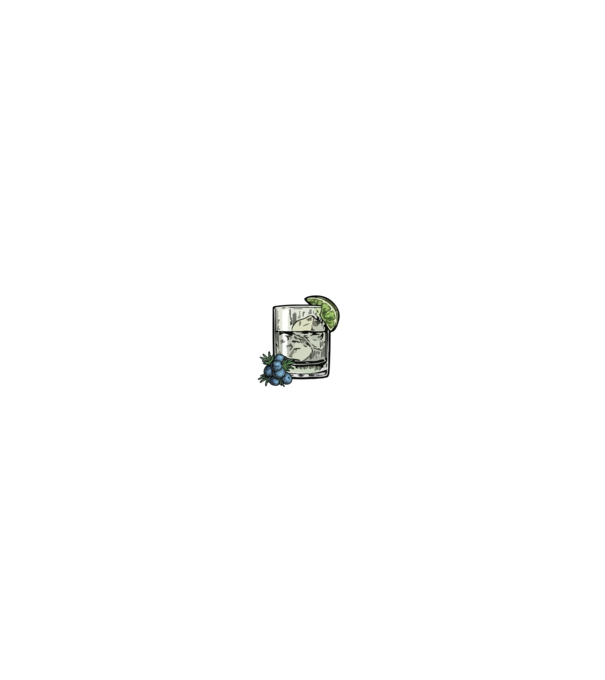 Let the fun be gin model negru pe tricou
