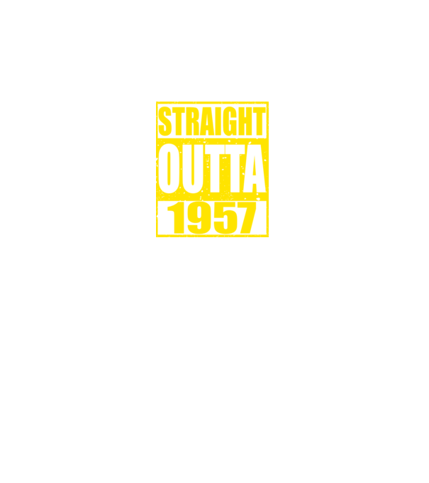 Straight Outta - 1957 model roșu pe tricou