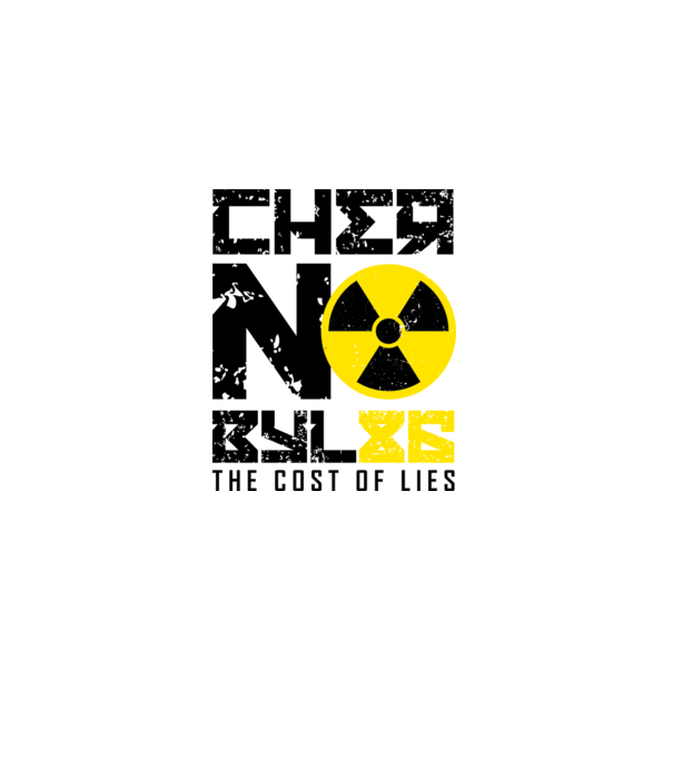 'Chernobyl ''86' model roșu pe tricou