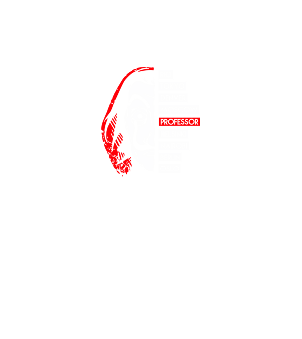 classic logo la casa de papel model negru pe tricou