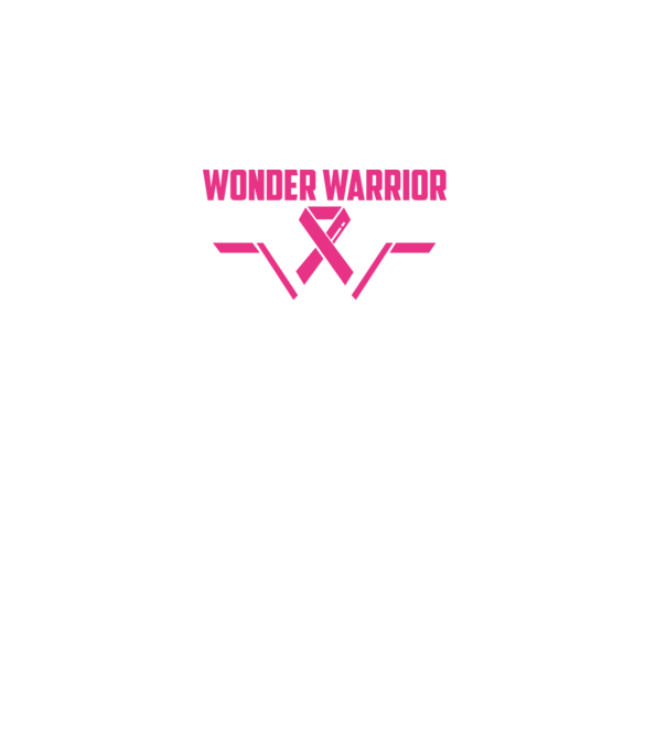 WONDER WARRIOR model negru pe tricou