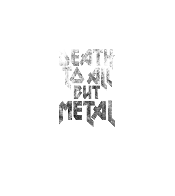 Death but metal model negru pe tricou