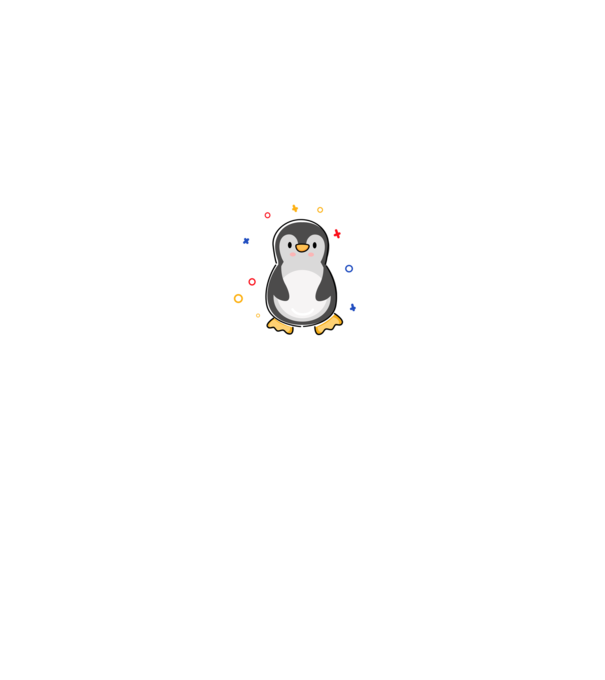 Just a girl who loves Penguins white model negru pe tricou