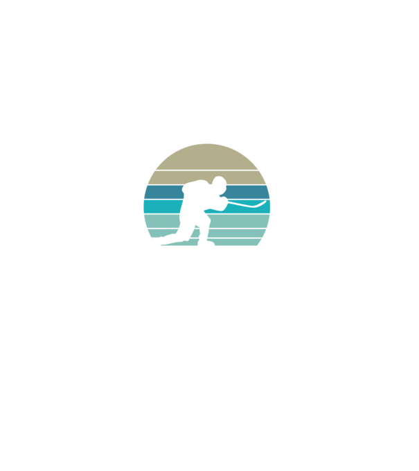Hockey dad model negru pe tricou