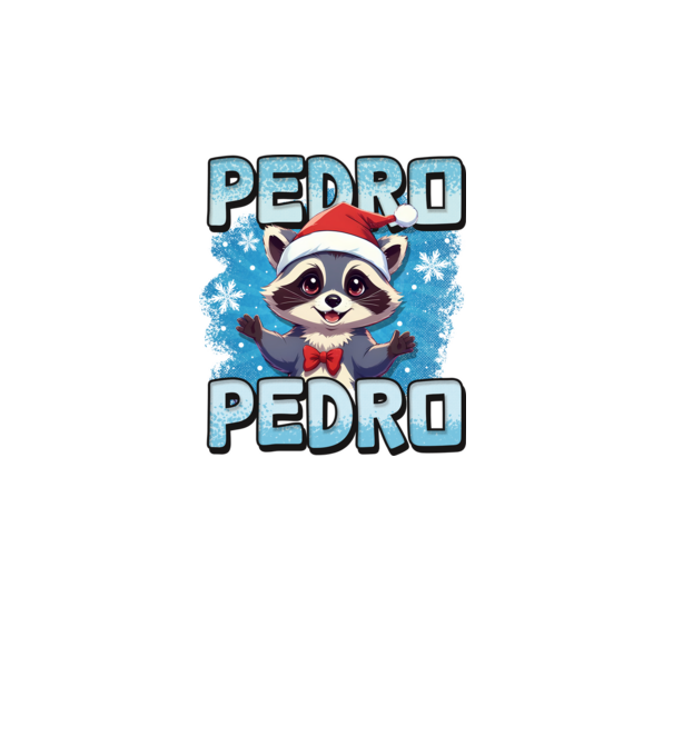 Pedro pedro retro xmas model turcoaz pe tricou
