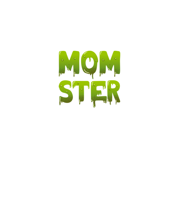 Momster model negru pe tricou