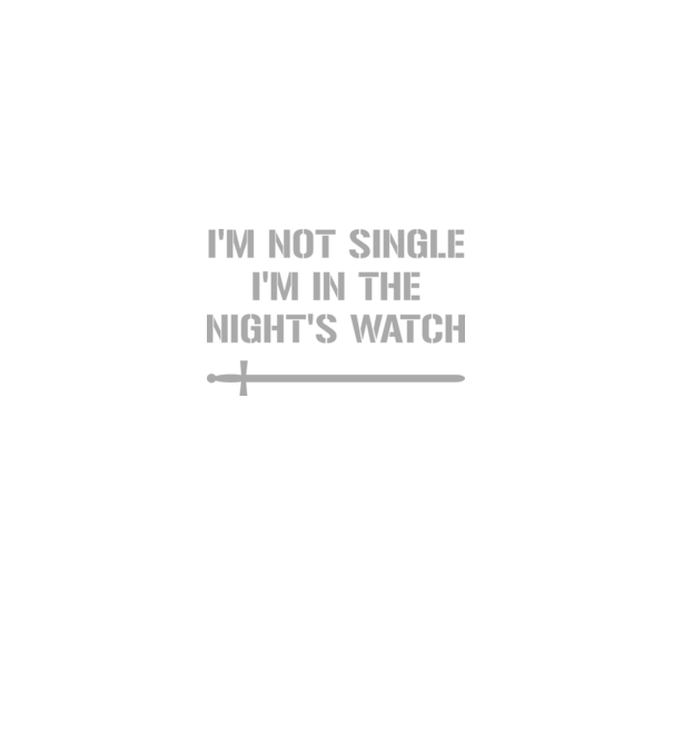Im not single...! model negru pe tricou
