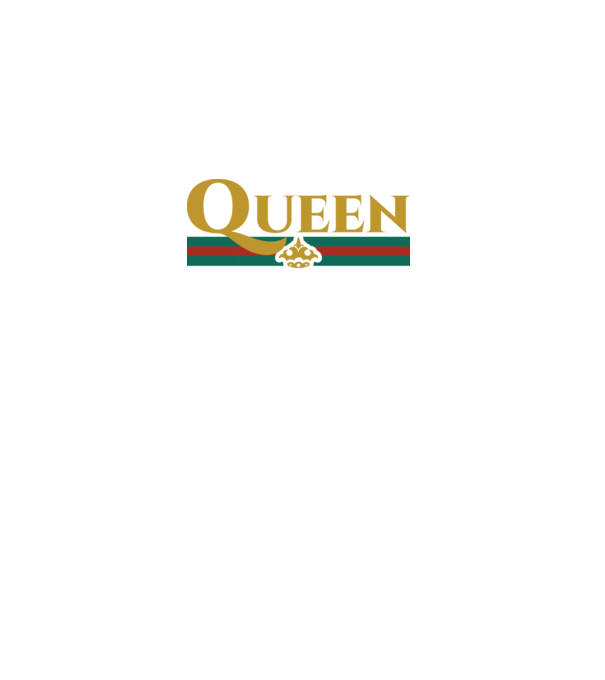 Gucci queen model negru pe tricou