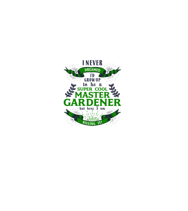 I never dreamed gardener lght model alb pe tricou
