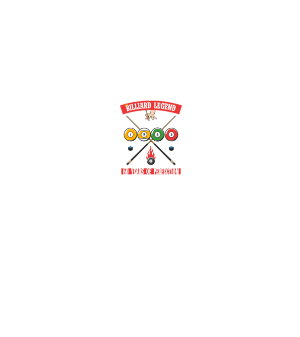 Billiard legend born in 1963 model negru pe tricou