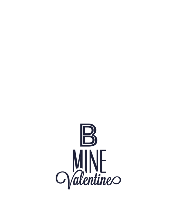 Be my Valentine! model alb pe tricou