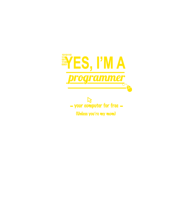 I am a programmer model negru pe tricou