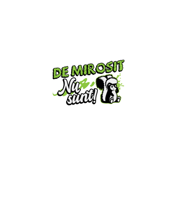 De mirosit nu sunt model negru pe tricou