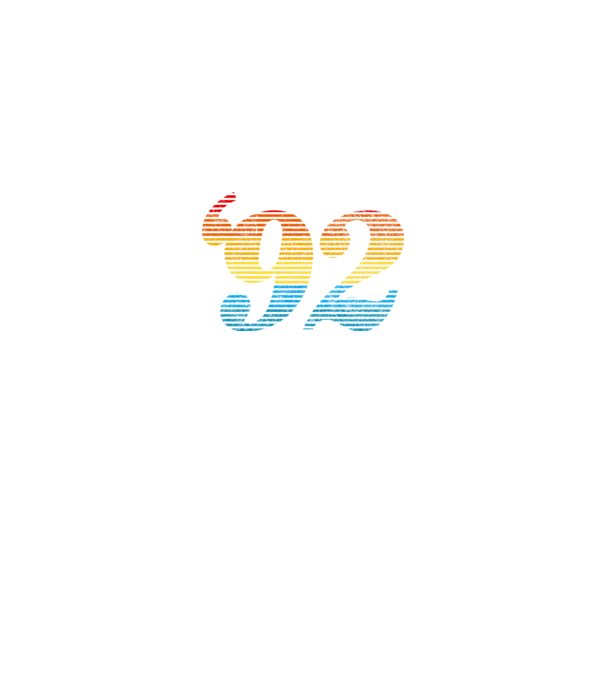 Retro Birthday 1992 model negru pe tricou
