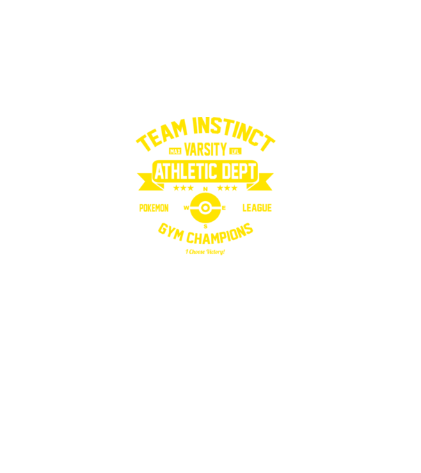 Team instinct champions model negru pe tricou