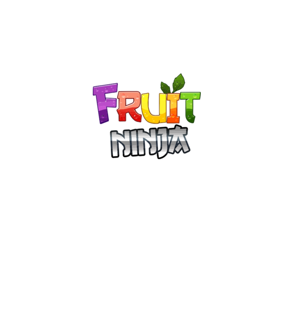 Fruit Ninja model gri pe tricou