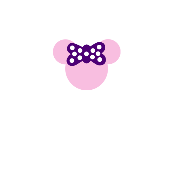 Minnie model alb pe tricou