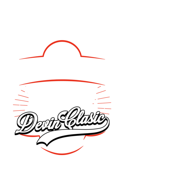 Devin Clasic - 2005 model alb pe tricou