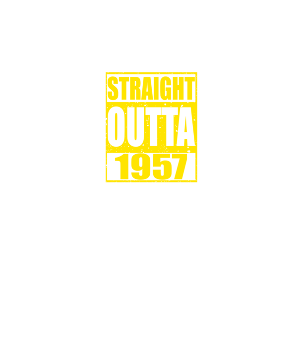 Straight Outta - 1957 model roșu pe tricou