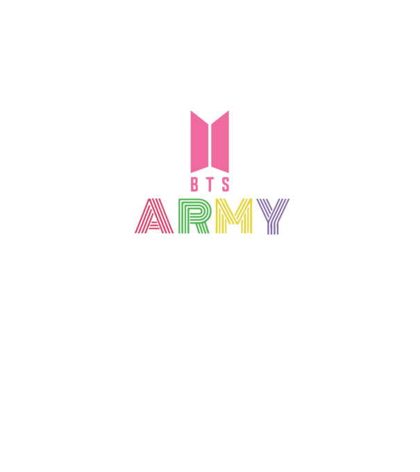 BTS ARMY model negru pe tricou