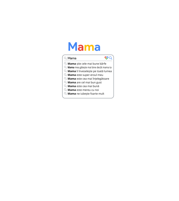 căutare Google Mama model gri pe tricou