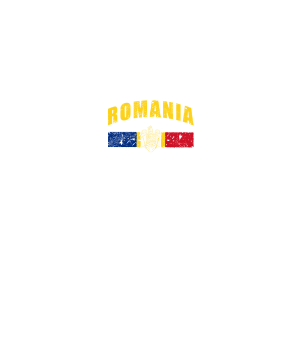 Romania coat of arms model negru pe tricou