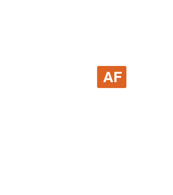 Single AF model negru pe tricou