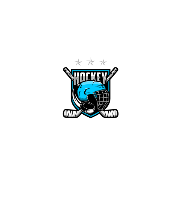 Hockey model negru pe tricou