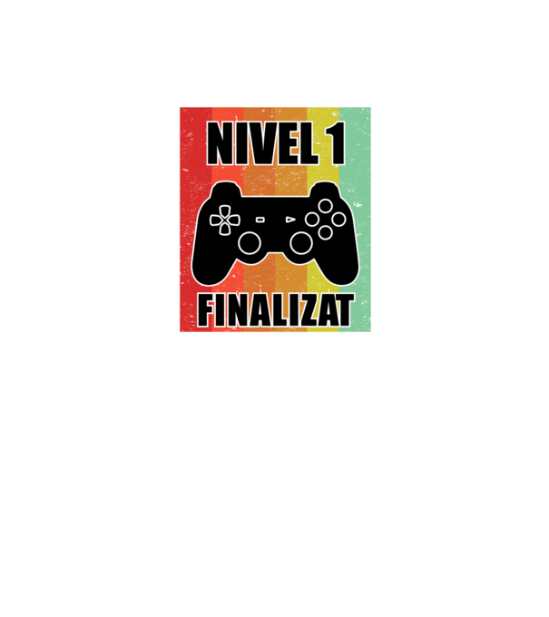 Nivel 1 finalizat model negru pe tricou