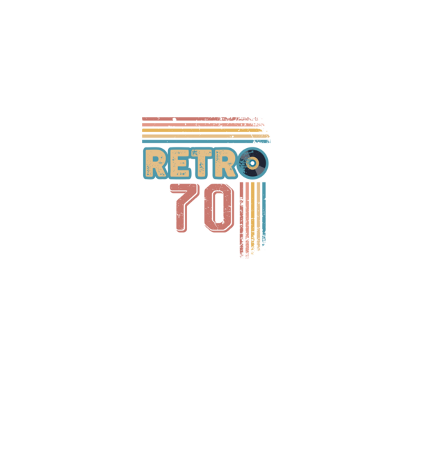 Retro 70 Birthday model nisipiu pe tricou