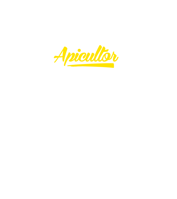 Apicultor model negru pe tricou