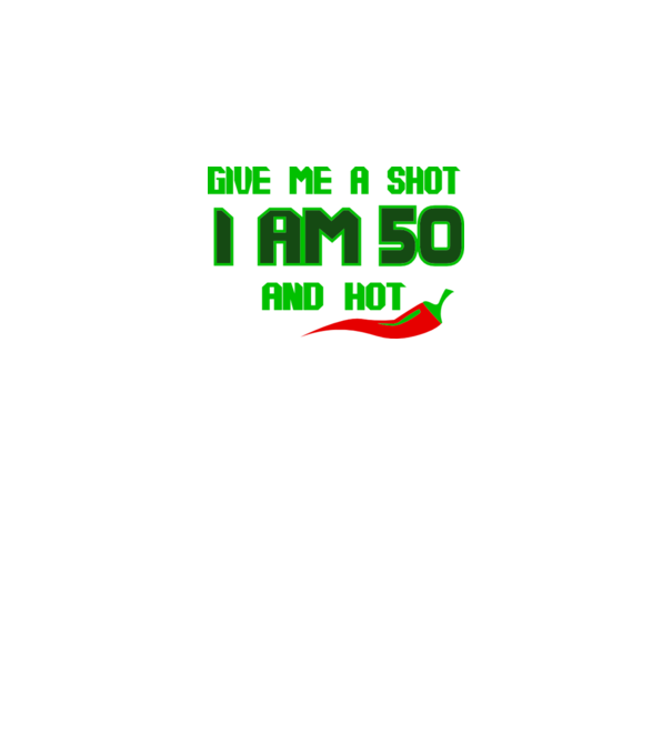 Give me a shot - 50 model verde neon pe tricou