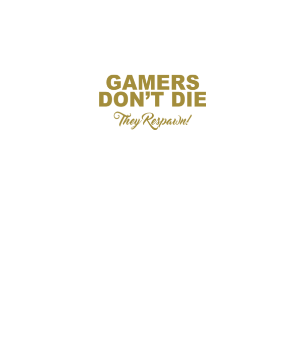 'Gamers don''t lie' model negru pe tricou
