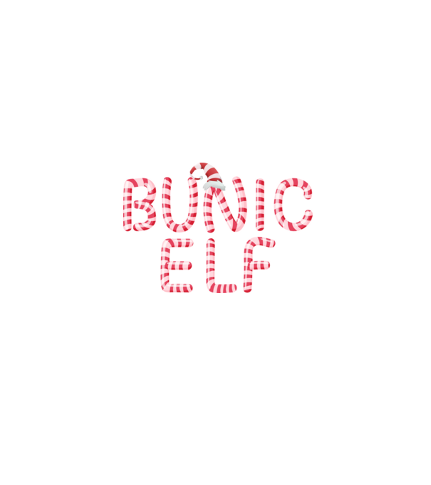 bunic elf model negru pe tricou