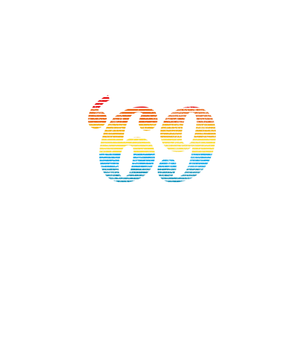 Retro Birthday 1969 model negru pe tricou