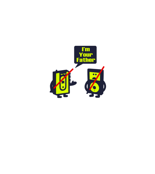 'I''m Your Father 1' model albastru deschis pe tricou