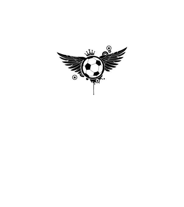 Aripă fotbal model galben neon pe tricou