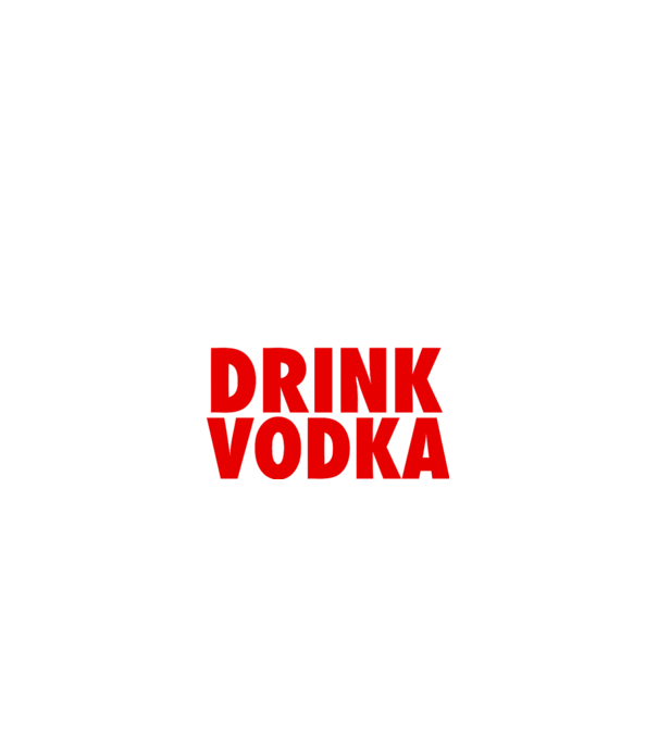 SAVE WATER DRINK VODKA model negru pe tricou